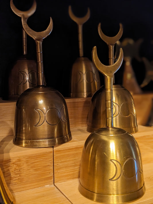 Triple Moon Brass Bell